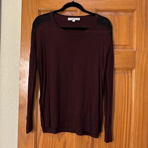 Maroon Loft Sweater